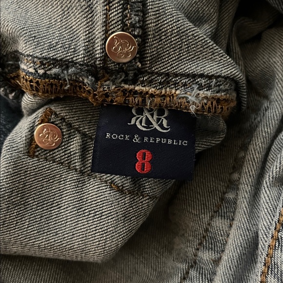 SALE! Rock & Republic Fever Denim Rx Slimming Pull On Skinny Jeans - Picture 6 of 10